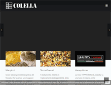 Tablet Screenshot of colellamangimi.it